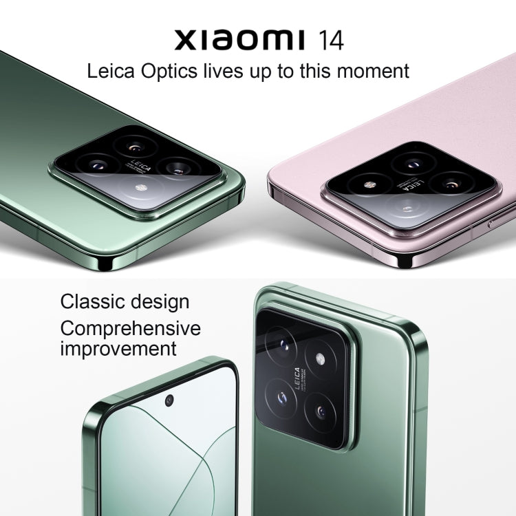 Xiaomi 14, 6.36 inch Xiaomi HyperOS Snapdragon 8 Gen 3 Octa Core 4nm up to 3.3GHz, NFC, Network: 5G Xiaomi 14, 6.36 inch Xiaomi HyperOS Snapdragon 8 Gen 3 Octa Core 4nm up to 3.3GHz, NFC, Network: 5G